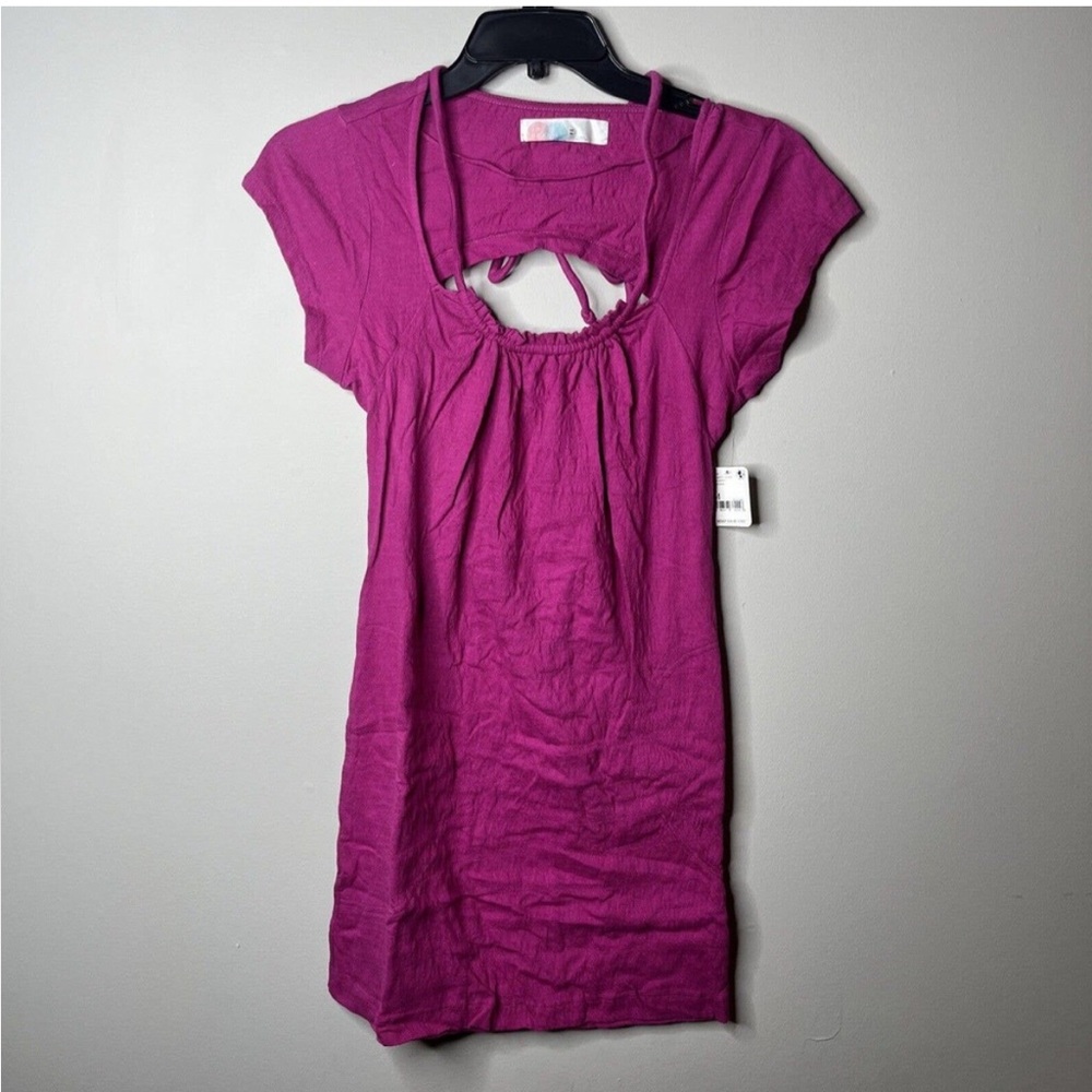 Free People Beach Vivi Pink Mini Dress Medium
